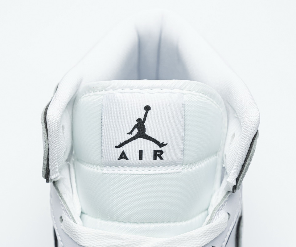 Nike Air Jordan 1 Mid Iridescent Reflective White Ck6587 100 10 - www.kickbulk.org