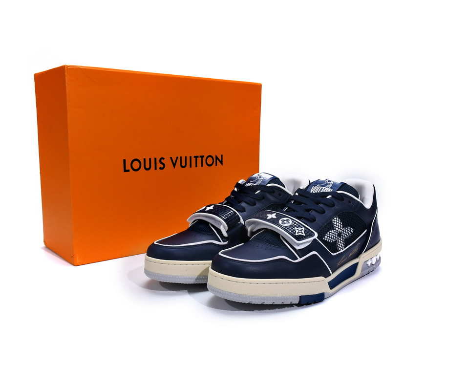 Louis Vuitton Trainer Blue 3 - www.kickbulk.org