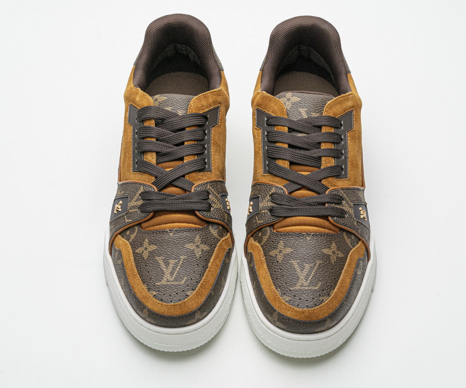 Louis Vuitton 20ss Trainer Brown Casual Shoes 2 - www.kickbulk.org