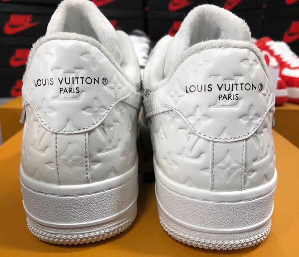 Louis Vuitton Air Force 1 Trainer Sneaker White Lk0221 5 - www.kickbulk.org