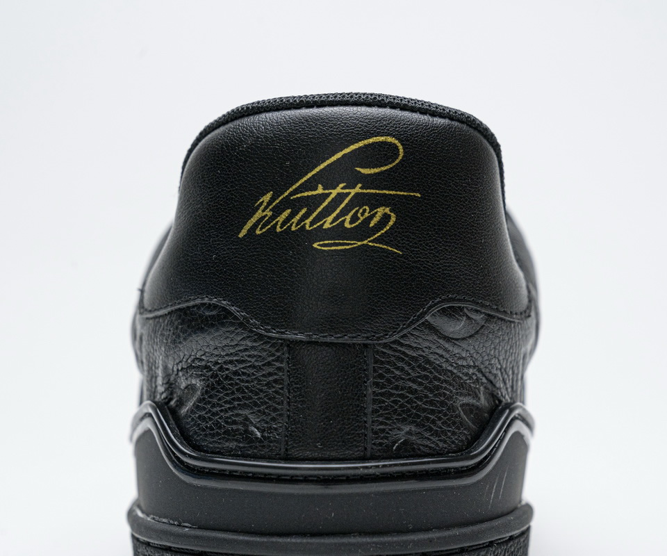 Louis Vuitton 20ss Trainer Black Sneaker 17 - www.kickbulk.org