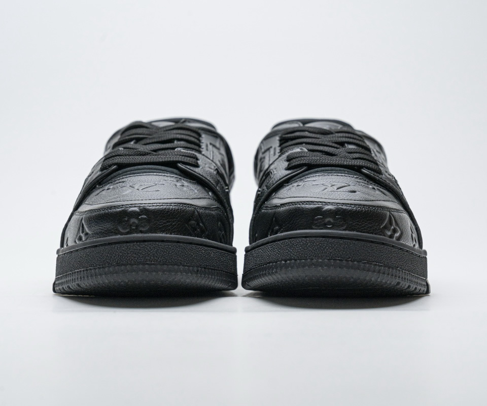 Louis Vuitton 20ss Trainer Black Sneaker 6 - www.kickbulk.org