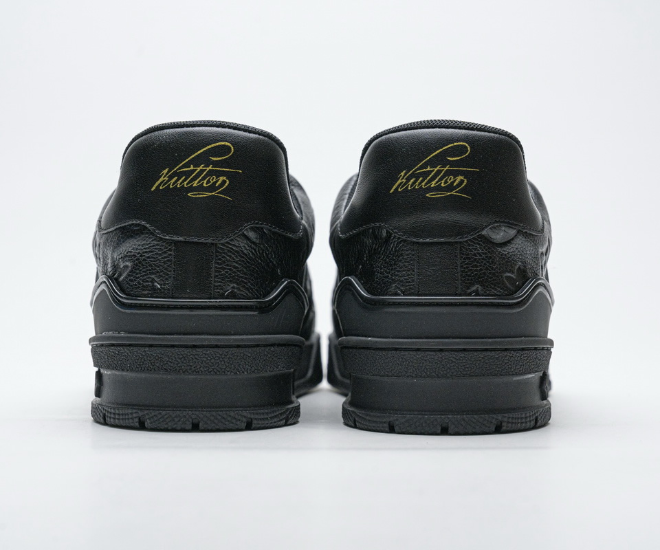 Louis Vuitton 20ss Trainer Black Sneaker 7 - www.kickbulk.org