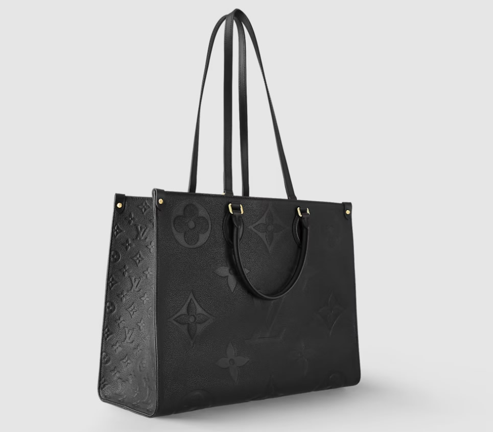 Louis Vuitton Monogram Empreinte Balck Leather Handbag 3 - www.kickbulk.org