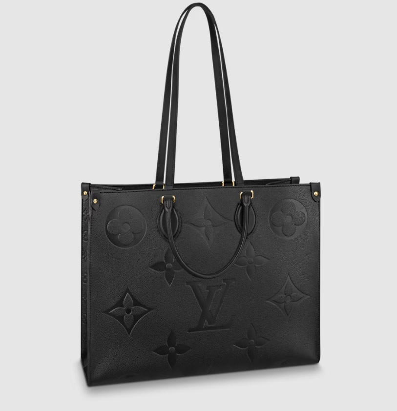 Louis Vuitton Monogram Empreinte Balck Leather Handbag 4 - www.kickbulk.org