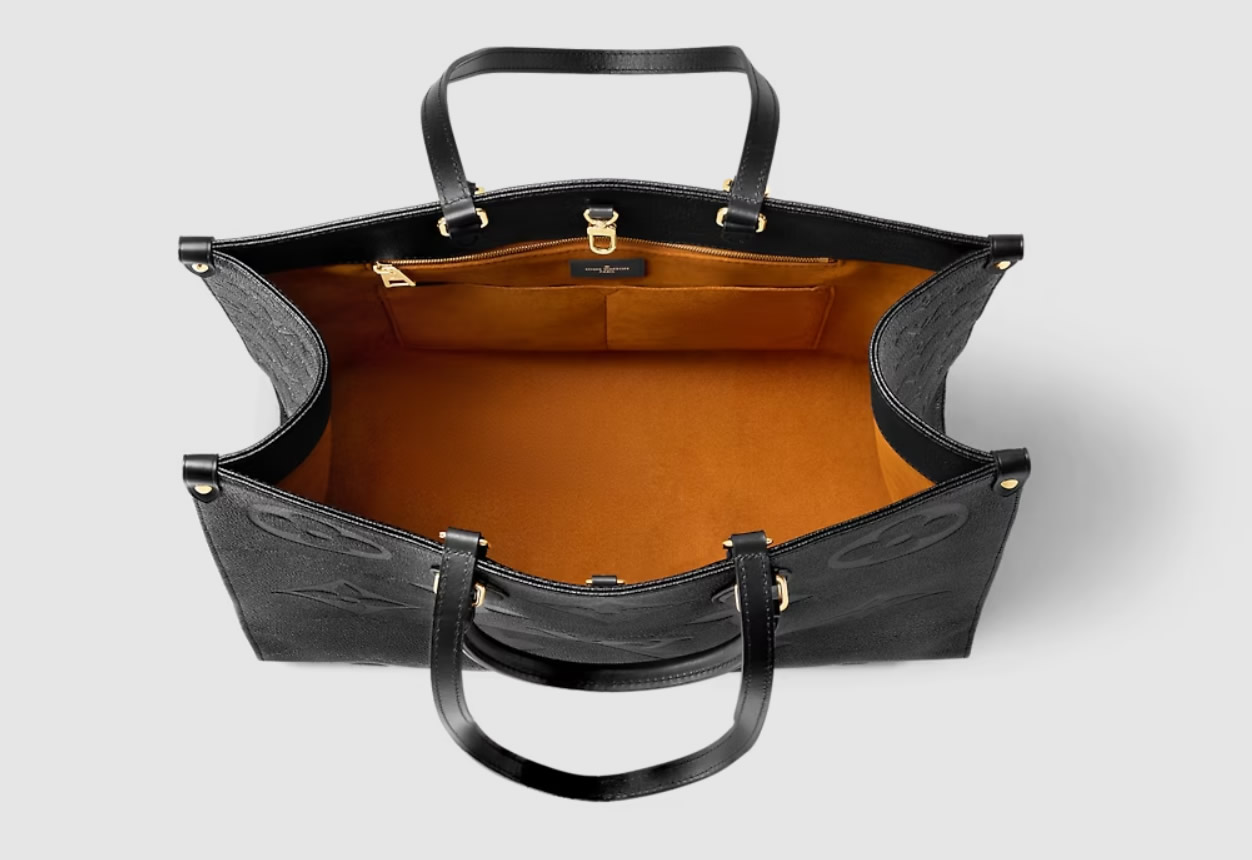 Louis Vuitton Monogram Empreinte Balck Leather Handbag 5 - www.kickbulk.org