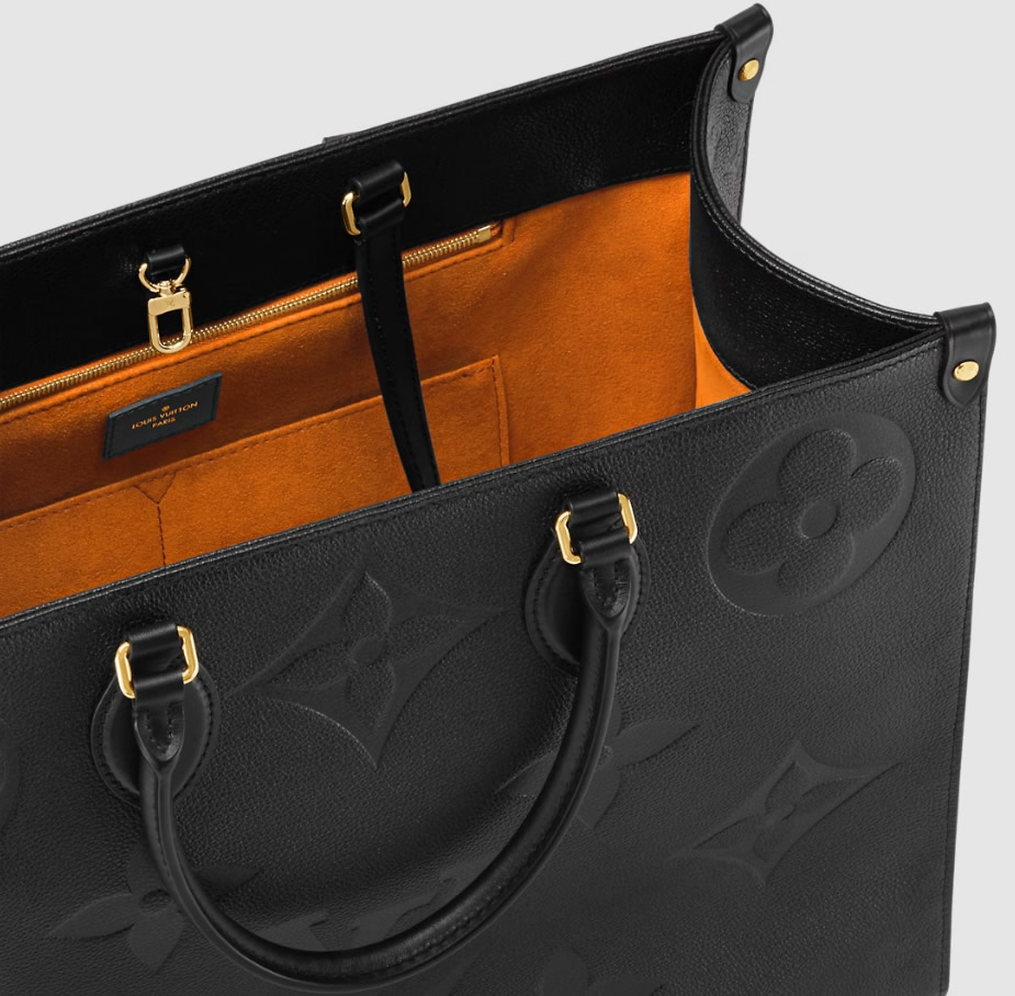 Louis Vuitton Monogram Empreinte Balck Leather Handbag 6 - www.kickbulk.org