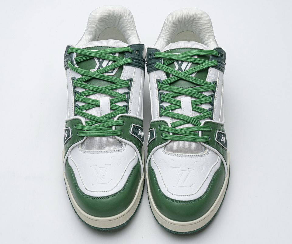 Louis Vuitton 20ss Trainer Green Casual Shoes 2 - www.kickbulk.org