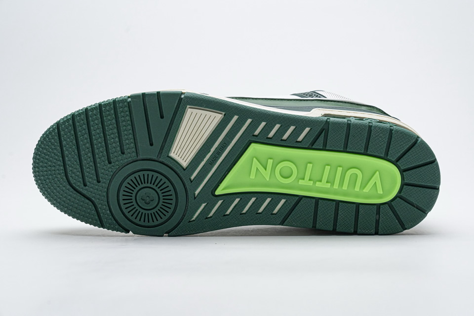 Louis Vuitton 20ss Trainer Green Casual Shoes 9 - www.kickbulk.org