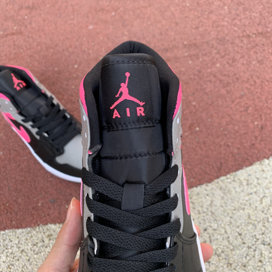 Nike Air Jordan 1 Mid Pink Shadow 554724 059 13 - www.kickbulk.org