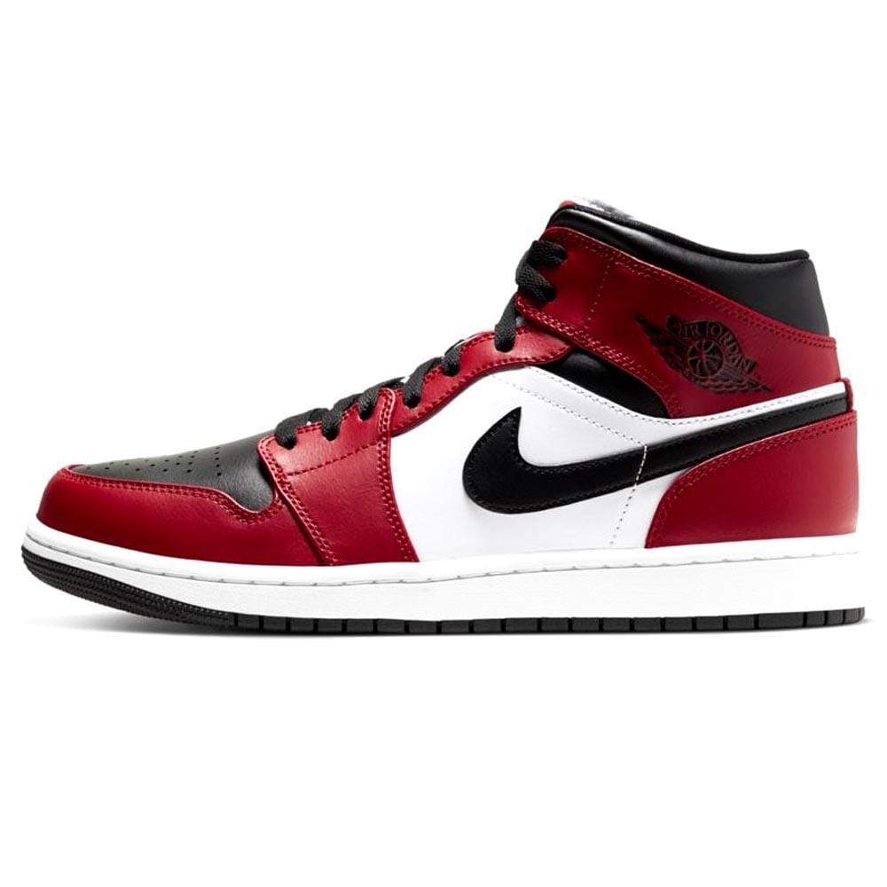 Nike Air Jordan 1 Mid Chicago Black Toe 554724 069 1 - www.kickbulk.org