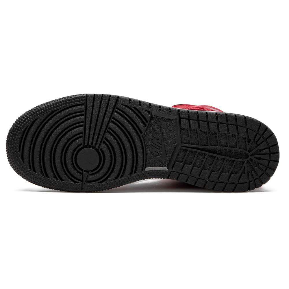 Nike Air Jordan 1 Mid Gs Black Gym Red 554725 054 3 - www.kickbulk.org