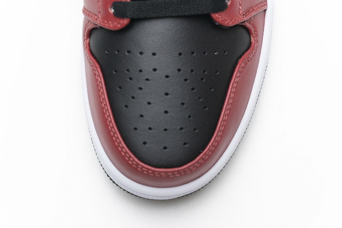 Nike Air Jordan 1 Mid Gs Chicago Black Toe 554725 069 21 - www.kickbulk.org