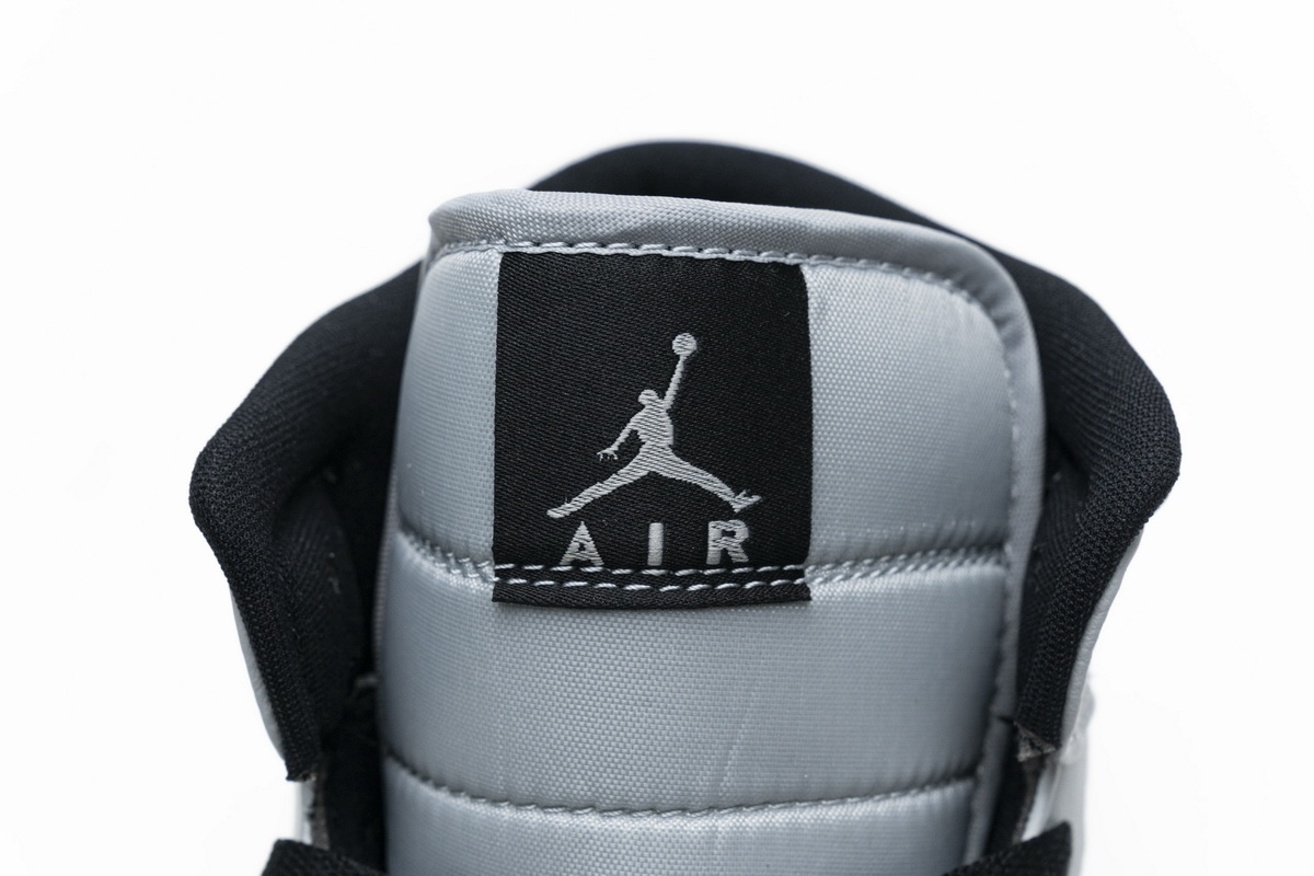 Nike Air Jordan 1 Mid Gs Light Smoke Grey 554725 092 24 - www.kickbulk.org