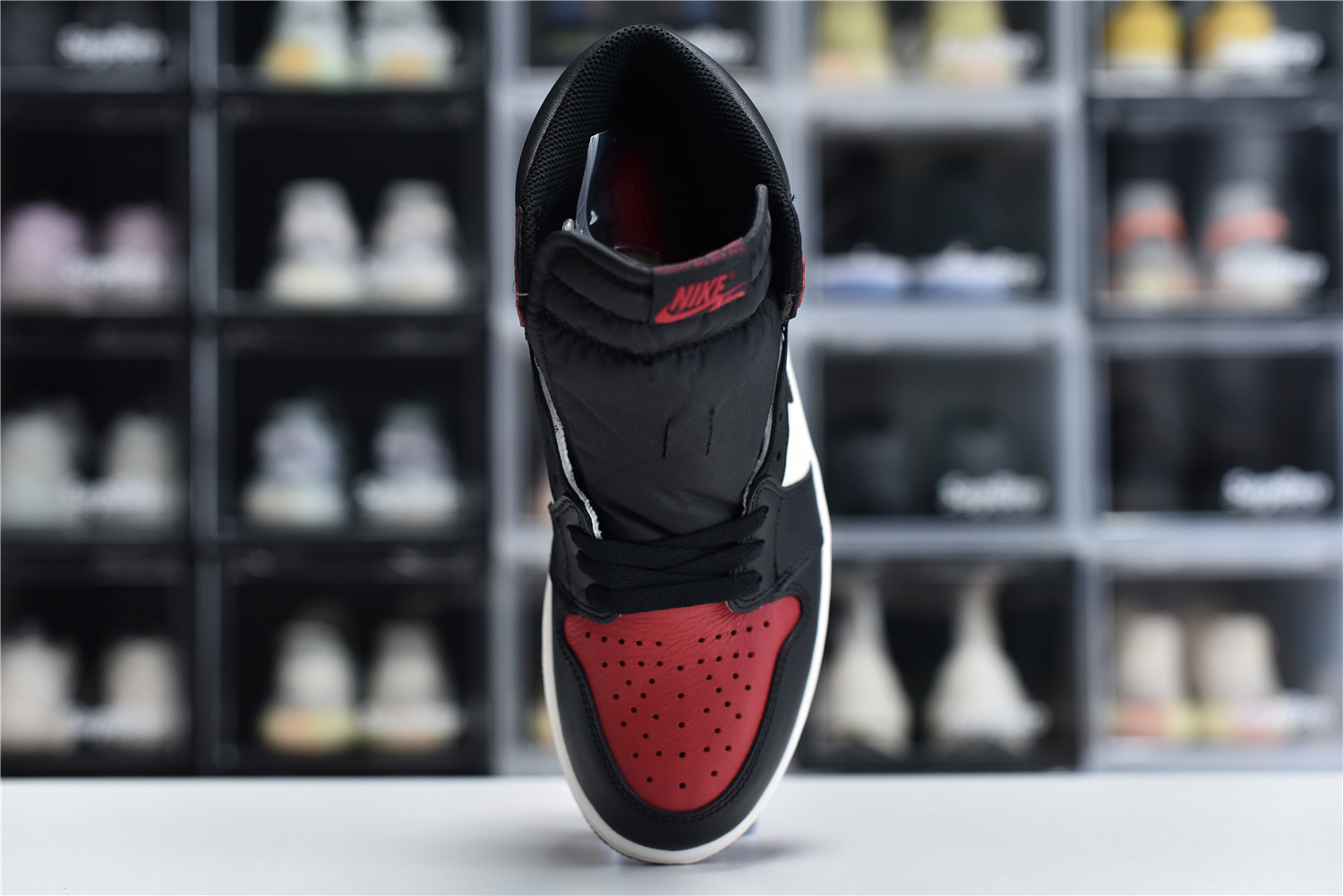 Nike Air Jordan 1 Retro High Og Red Black White Men Sneakers 555088 610 Kickbulk 5 - www.kickbulk.org