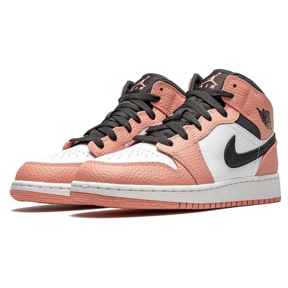 Nike Air Jordan 1 Mid Gs Pink Quartz 555112 603 2 - www.kickbulk.org