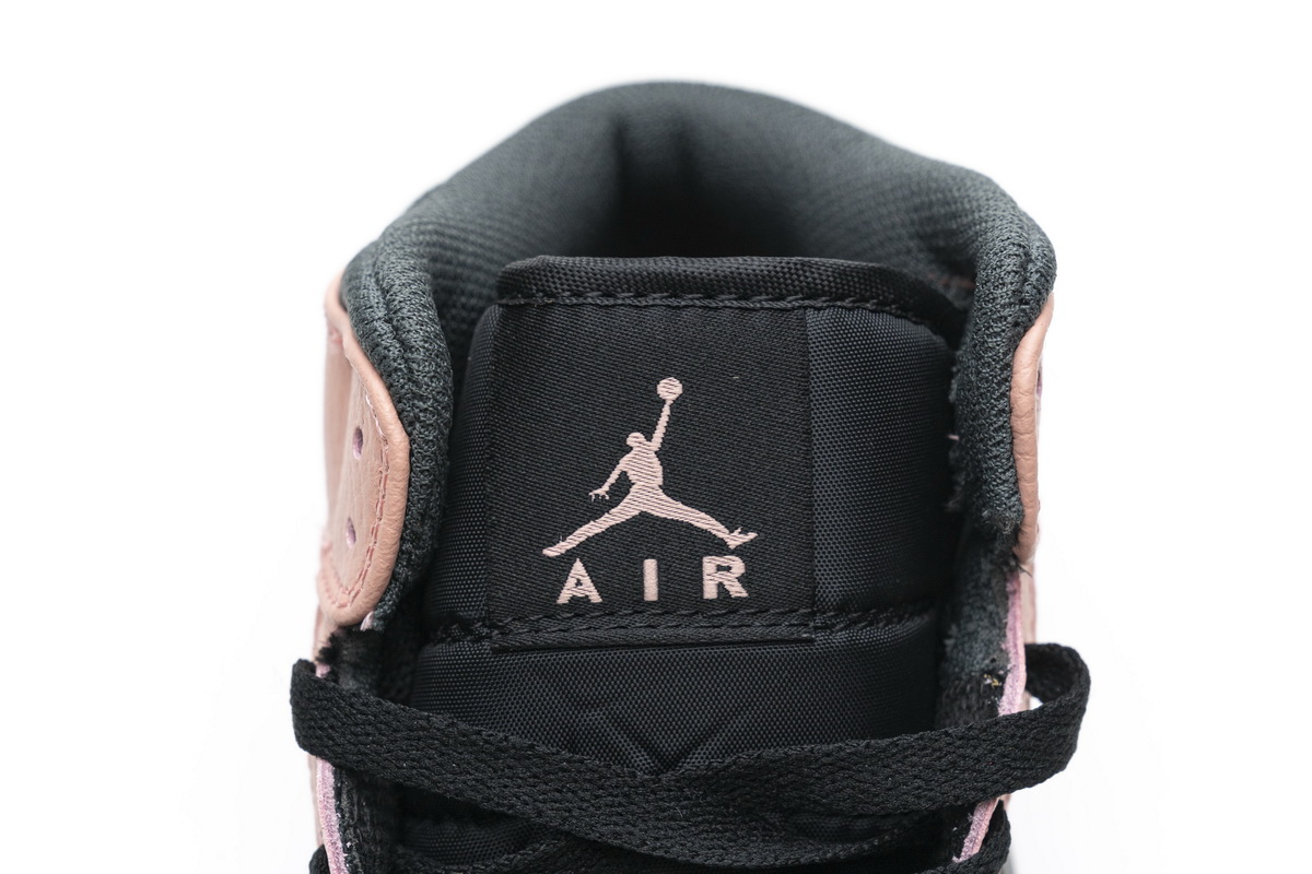 Nike Air Jordan 1 Mid Gs Pink Quartz 555112 603 25 - www.kickbulk.org