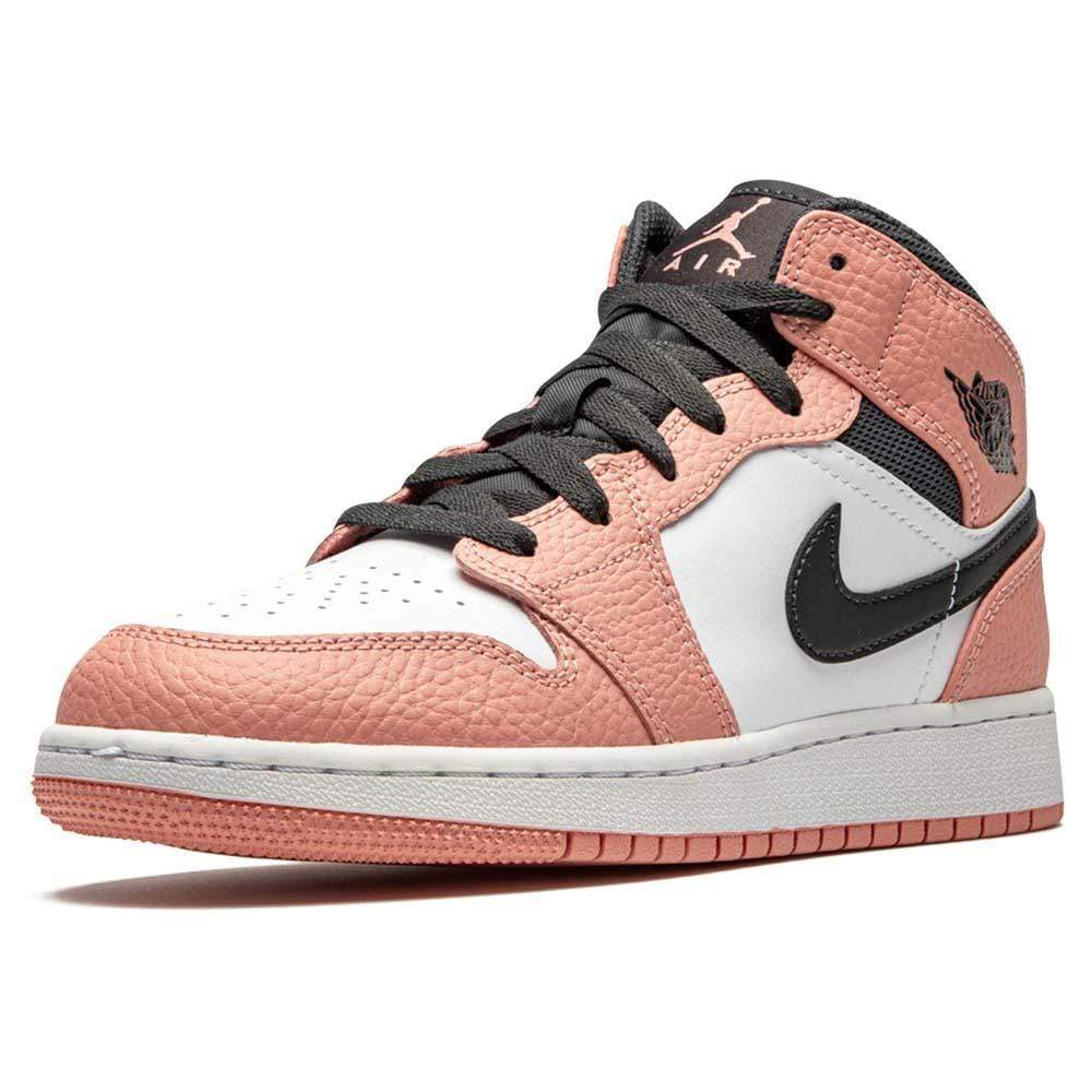 Nike Air Jordan 1 Mid Gs Pink Quartz 555112 603 4 - www.kickbulk.org