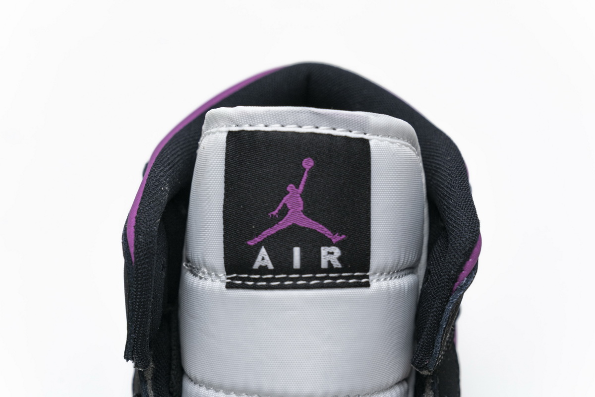 Nike Air Jordan 1 Wmns Mid Black Cactus Flower Bq6472 005 22 - www.kickbulk.org