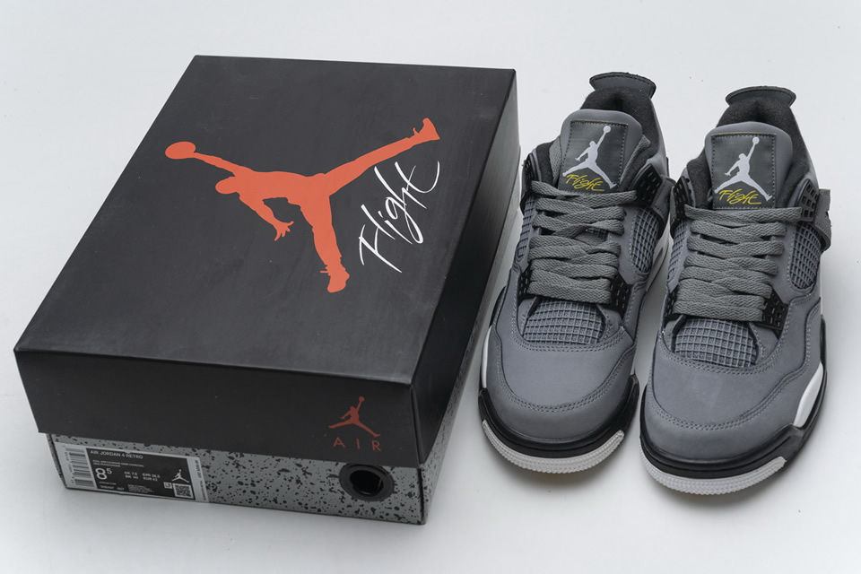 Nike Air Jordan 4 Retro Cool Grey 308497 007 3 - www.kickbulk.org