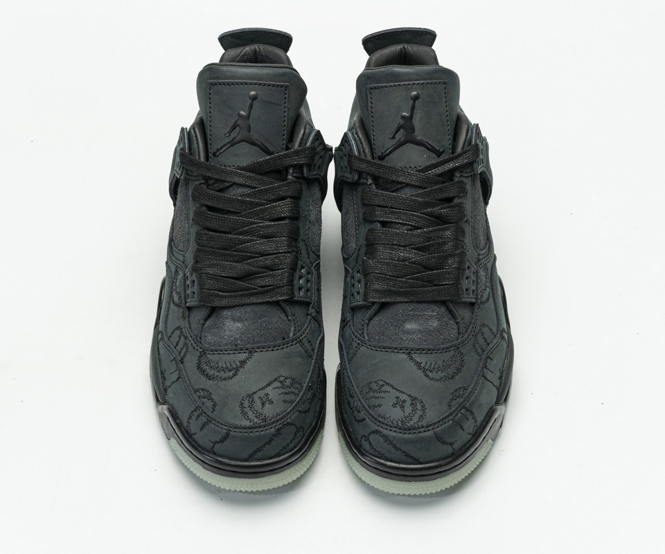 Nike Air Jordan 4 Retro Kaws Black 930155 001 2 - www.kickbulk.org