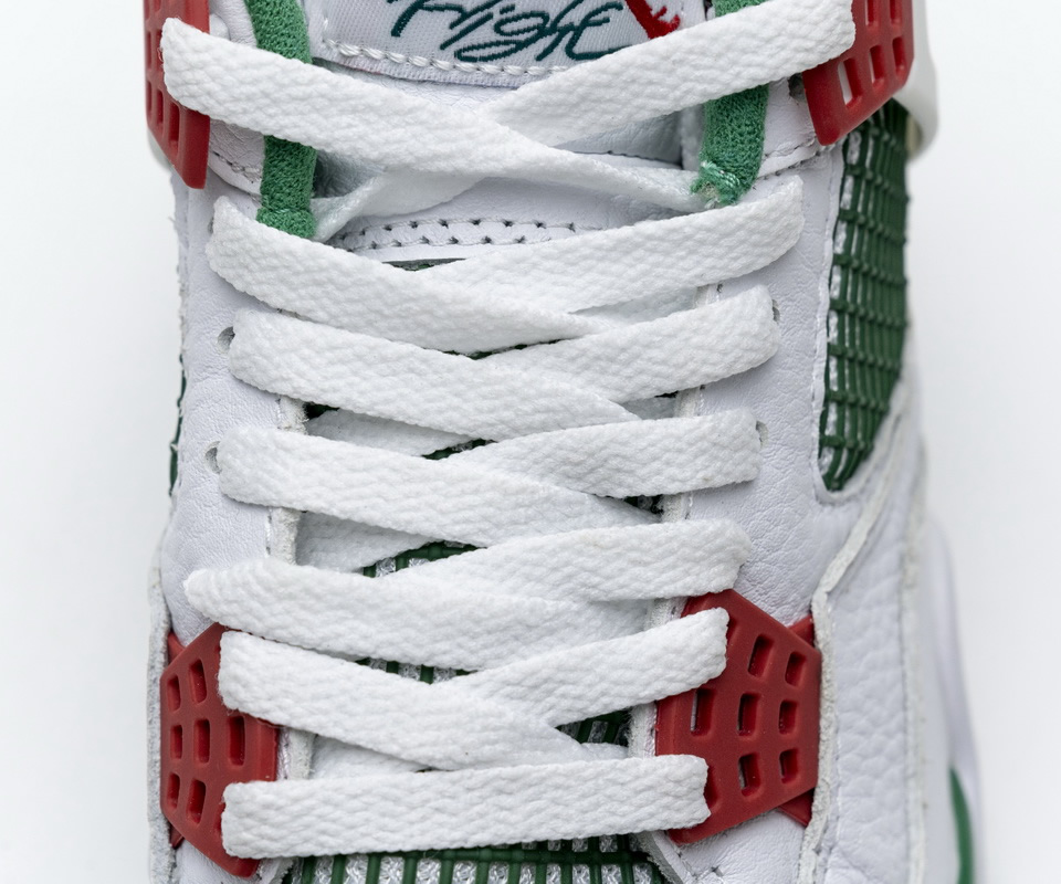 Nike Air Jordan 4 Retro White Green Red Aq3816 063 11 - www.kickbulk.org