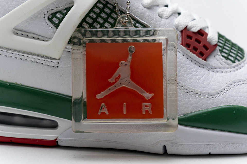 Nike Air Jordan 4 Retro White Green Red Aq3816 063 17 - www.kickbulk.org