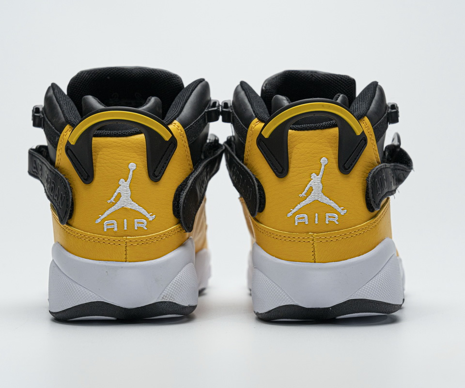 Nike Jordan 6 Rings Bg Basketball Shoes Yellow 322992 700 8 - www.kickbulk.org