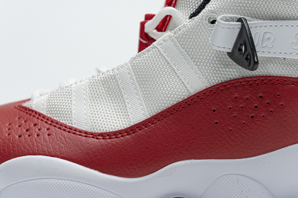 Nike Jordan 6 Rings Bg Basketball Shoes White Red Lifestyle 323419 120 14 - www.kickbulk.org