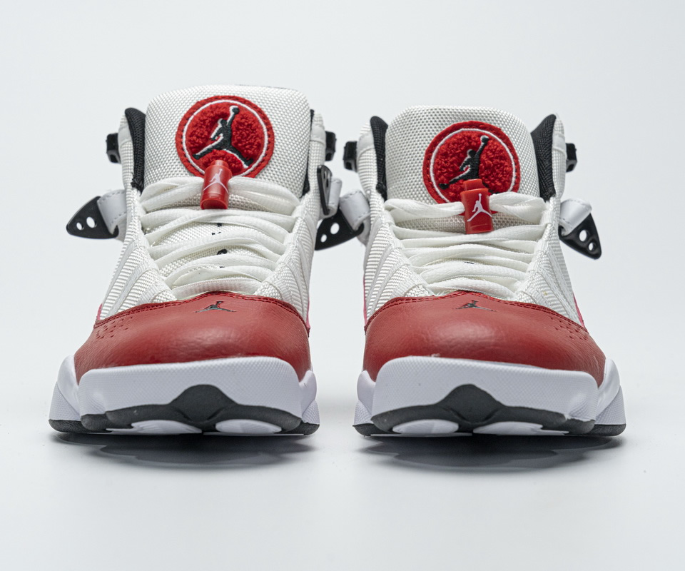 Nike Jordan 6 Rings Bg Basketball Shoes White Red Lifestyle 323419 120 7 - www.kickbulk.org