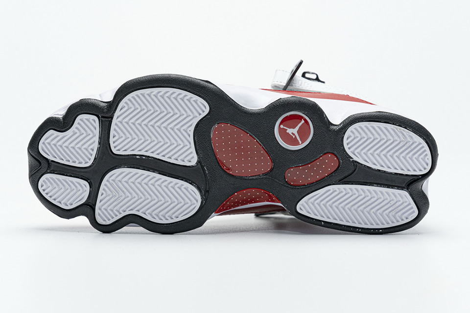 Nike Jordan 6 Rings Bg Basketball Shoes White Red Lifestyle 323419 120 9 - www.kickbulk.org