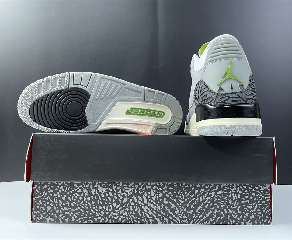 Nike Air Jordan 3 Retro Chlorophyll 136064 006 21 - www.kickbulk.org