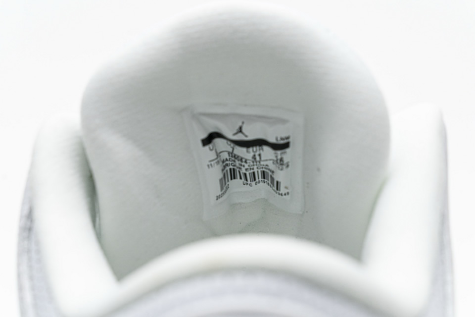 Nike Air Jordan 3 Retro Pure White 136064 111 17 - www.kickbulk.org