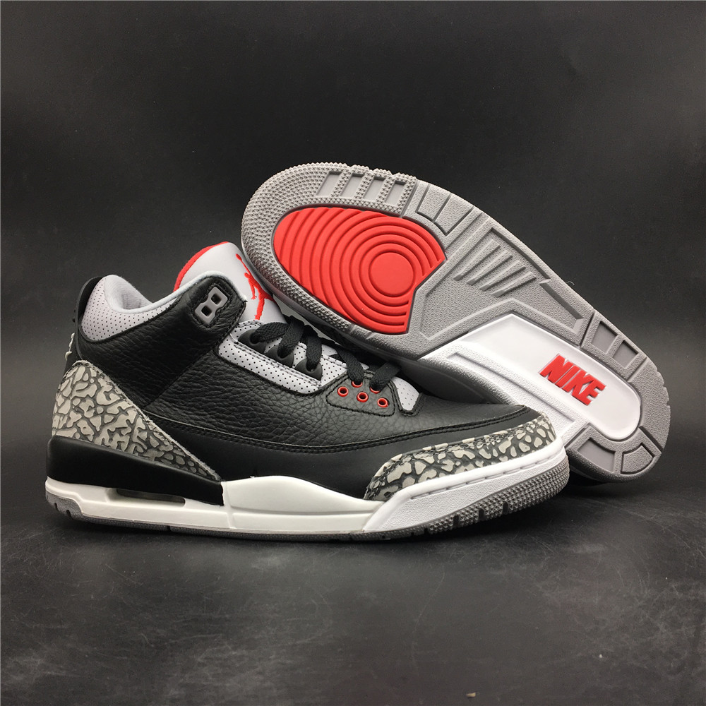 Nike Air Jordan 3 Gs Black Cement 854261 001 5 - www.kickbulk.org