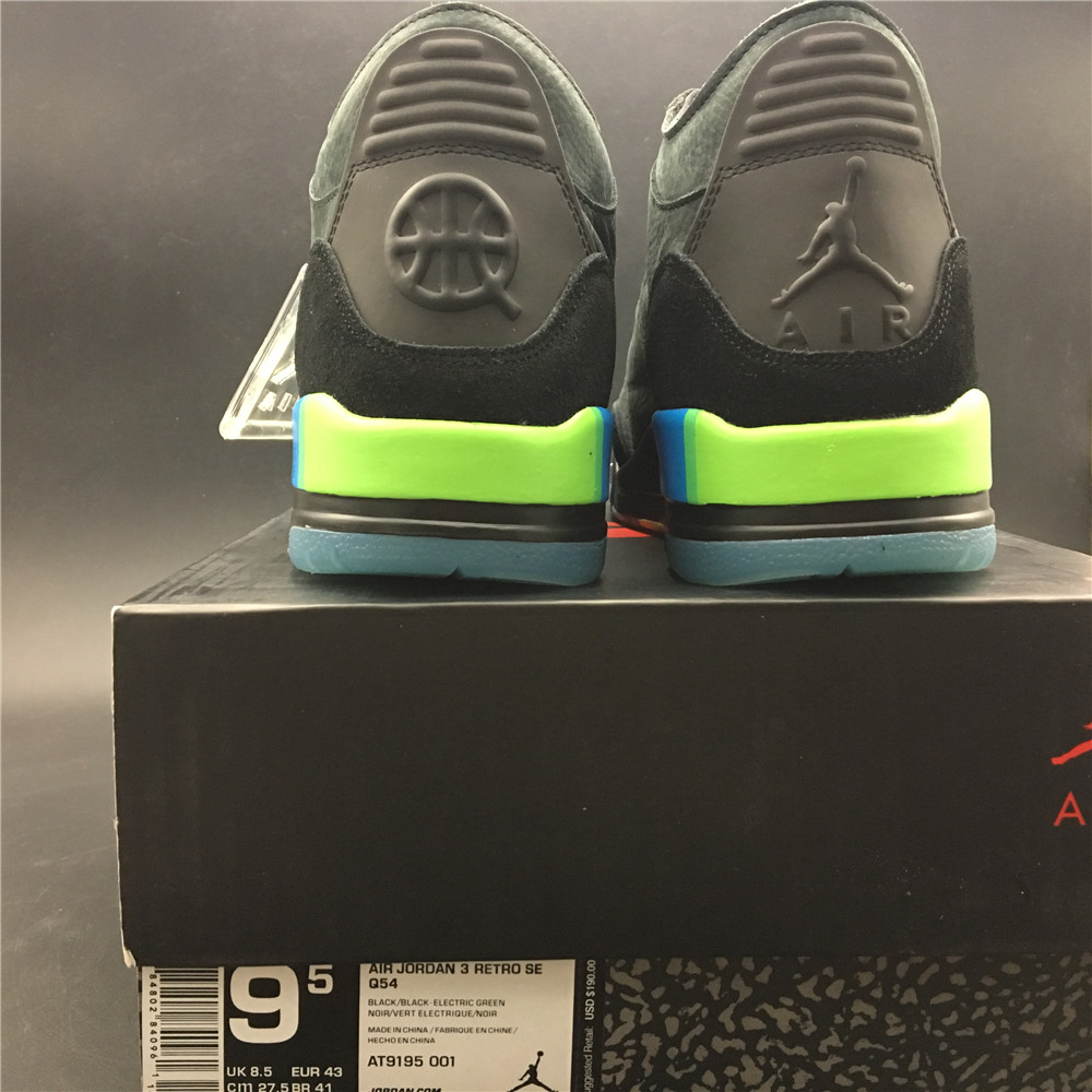 Nike Air Jordan 3 Quai 54 Gs Mens For Sale On Feet Release At9195 001 15 - www.kickbulk.org