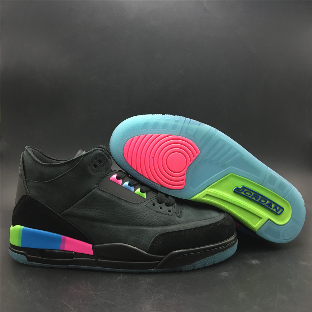 Nike Air Jordan 3 Quai 54 Gs Mens For Sale On Feet Release At9195 001 9 - www.kickbulk.org