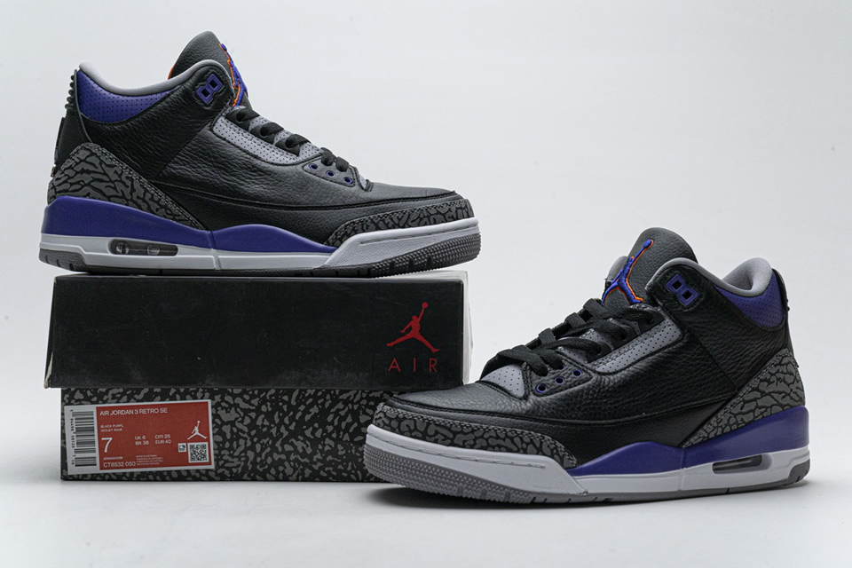 Nike Air Jordan 3 Retro Court Purple Ct8532 050 3 - www.kickbulk.org