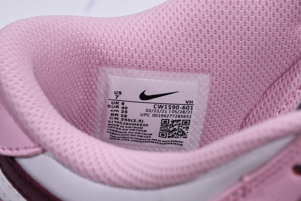 Nike Dunk Low Gs Pink Foam Cw1590 601 13 - www.kickbulk.org