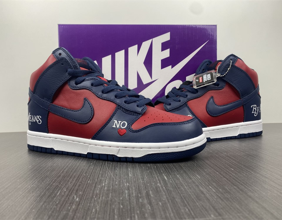 Supreme Nike Dunk High Sb By Any Means Red Navy Dn3741 600 9 - www.kickbulk.org