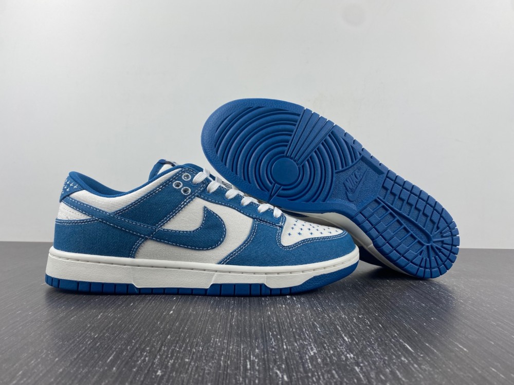 Nike Dunk Low Se Sashiko Industrial Blue Dv0834 101 4 - www.kickbulk.org