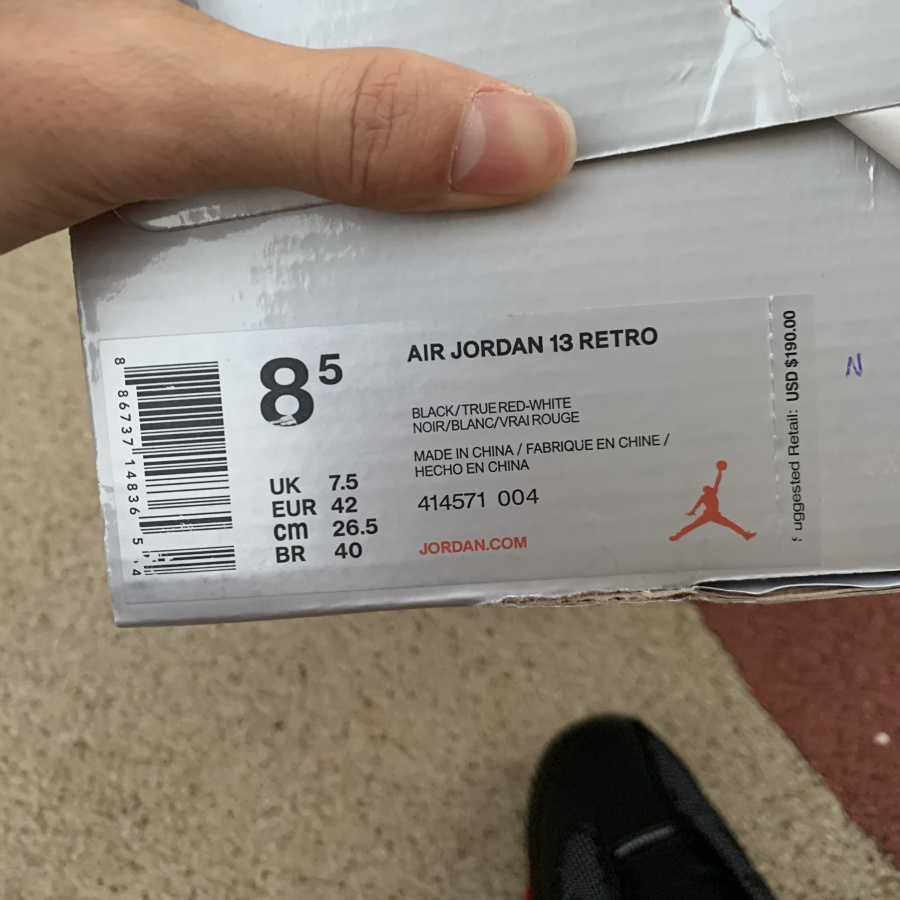 Nike Air Jordan 13 Bred 2017 Retro 414571 004 16 - www.kickbulk.org