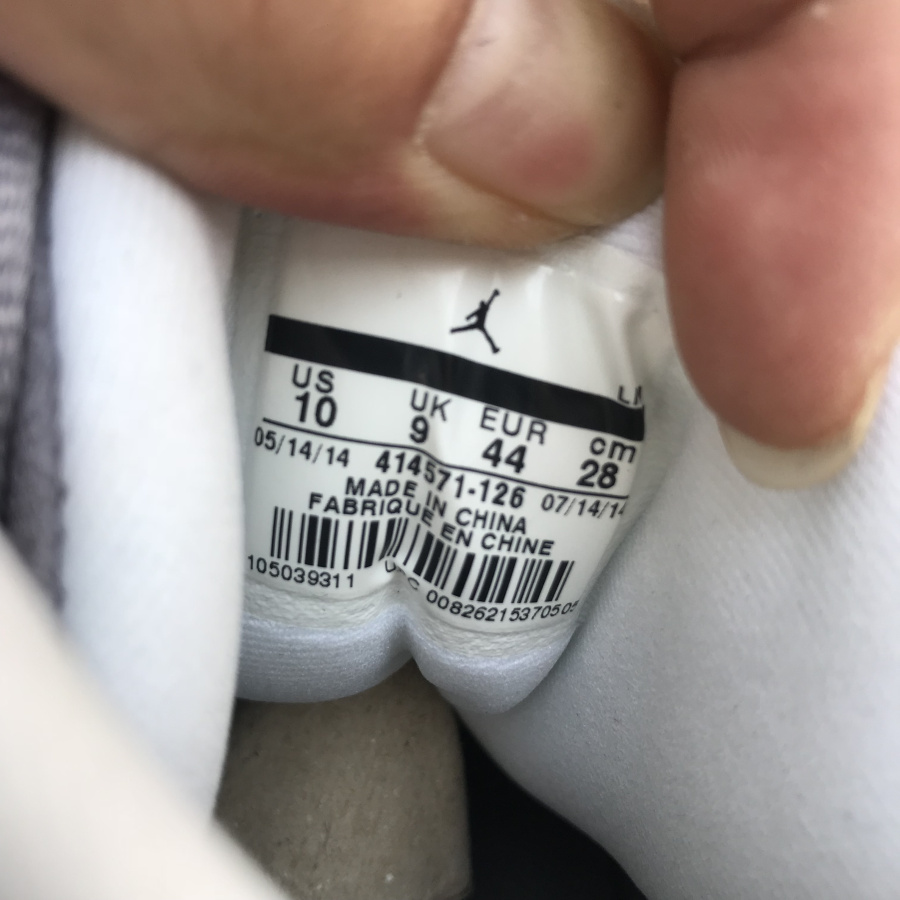 Nike Air Jordan 13 Retro Cement Grey Toe 414571 126 14 - www.kickbulk.org