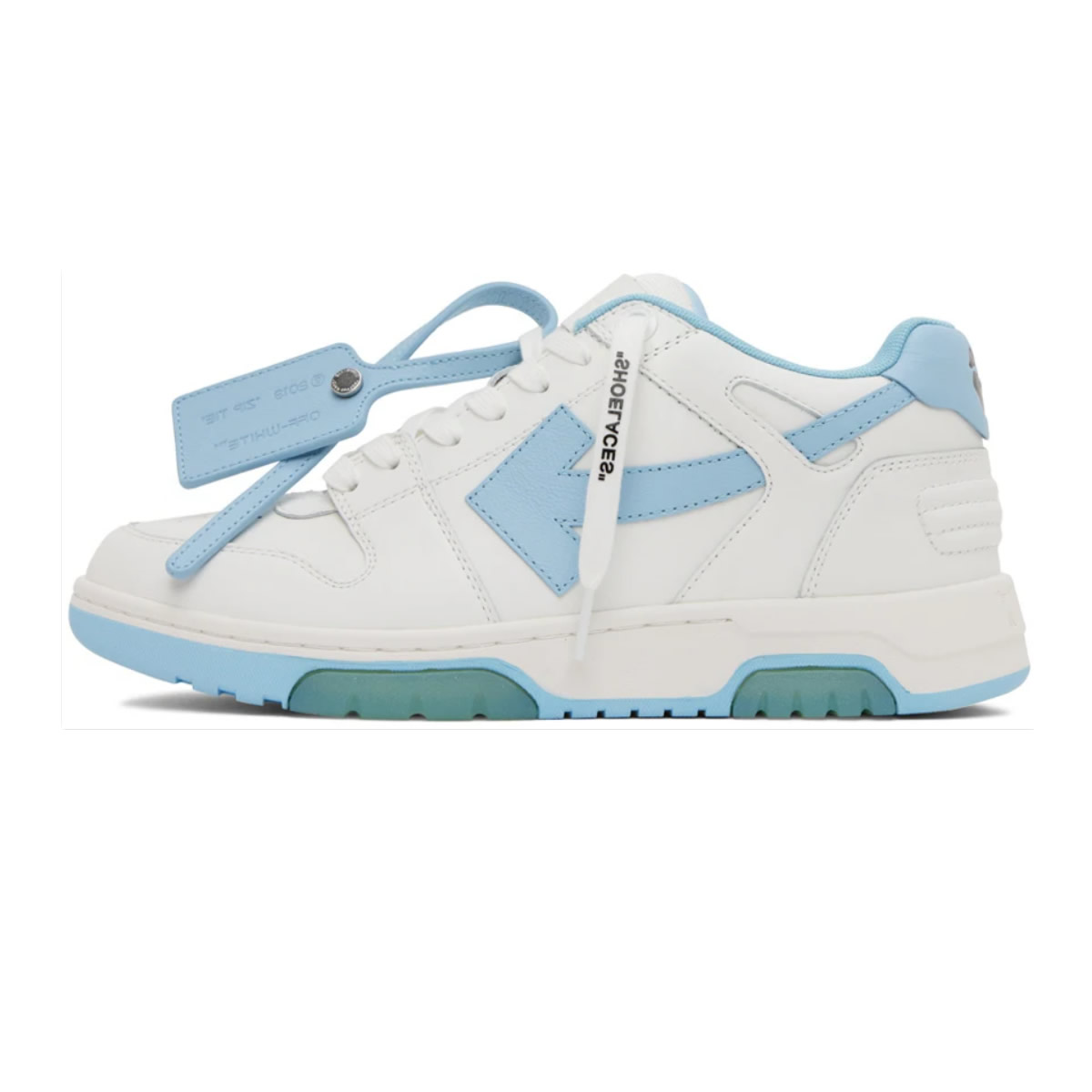 Off White White Blue Out Of Office Ooo Sneakers 222607m237011 1 - www.kickbulk.org