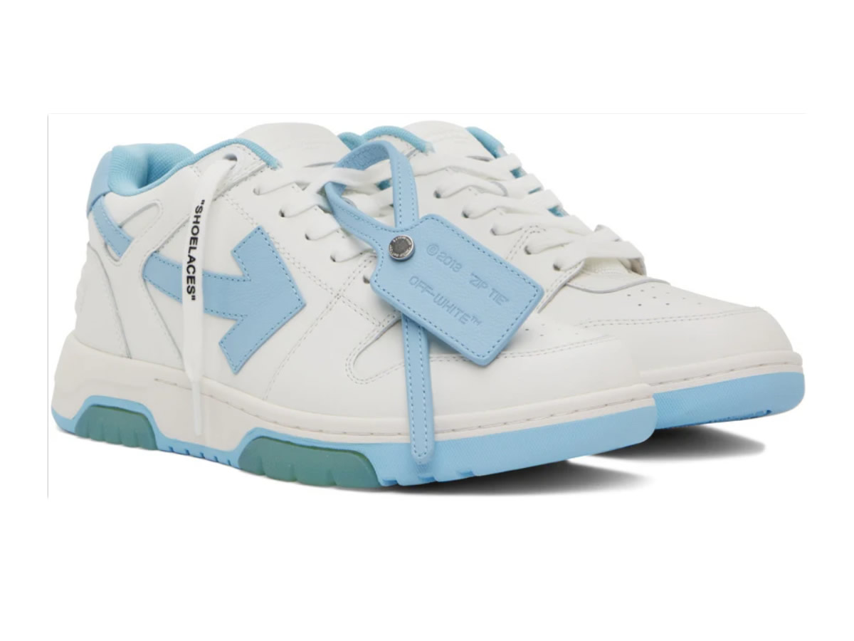 Off White White Blue Out Of Office Ooo Sneakers 222607m237011 2 - www.kickbulk.org