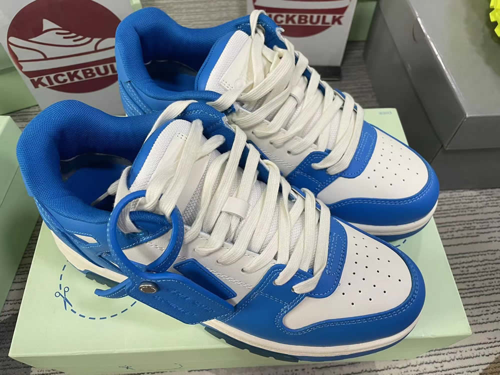 Off White White Blue Out Of Office Ooo Sneakers 222607m237017 4 - www.kickbulk.org