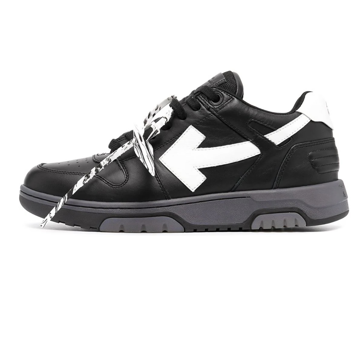 Off White Black White Out Of Office Low Sneakers 1 - www.kickbulk.org