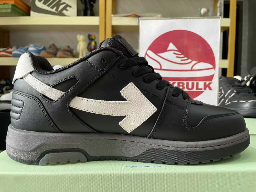 Off White Black White Out Of Office Low Sneakers 9 - www.kickbulk.org