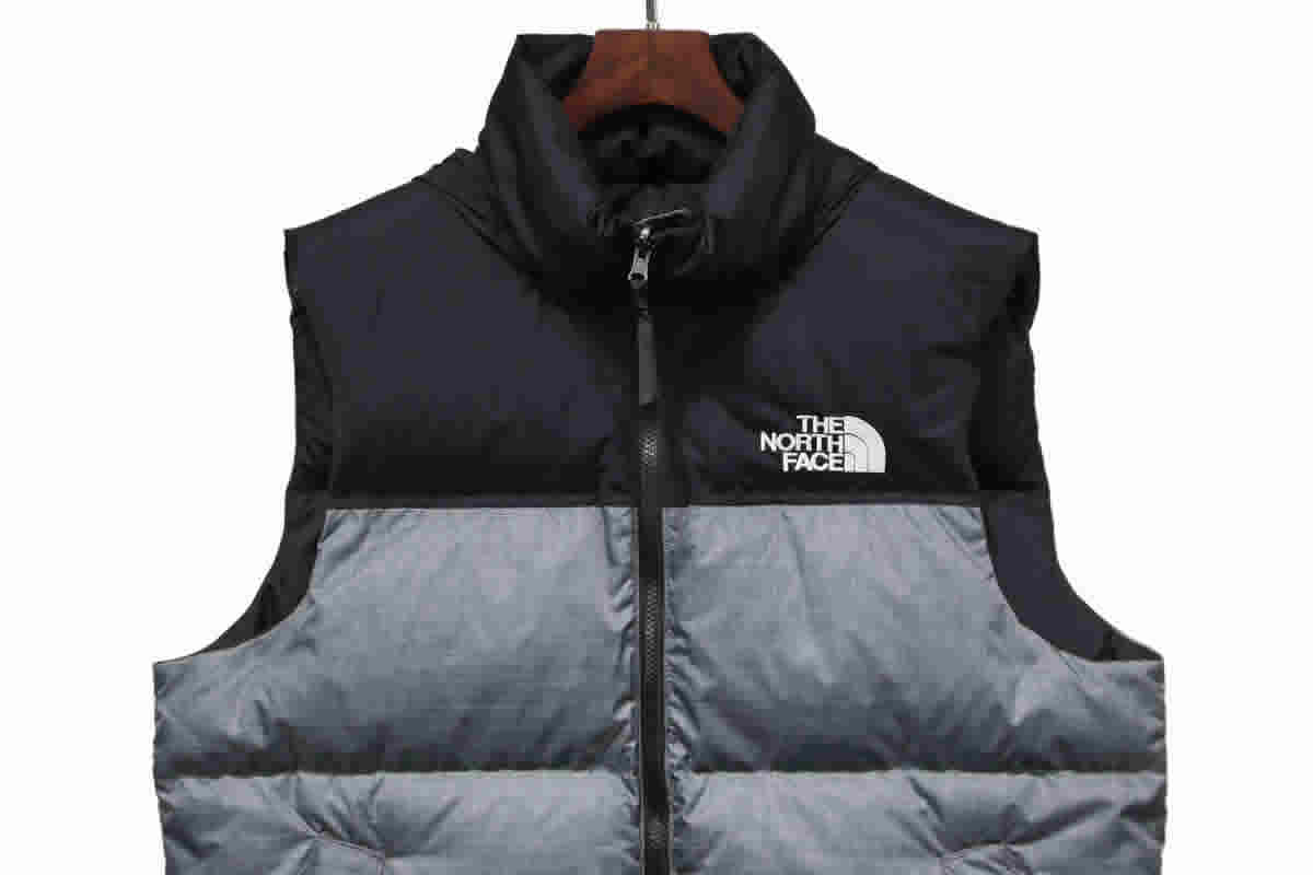 The North Face Down Vest Grey 3 - www.kickbulk.org