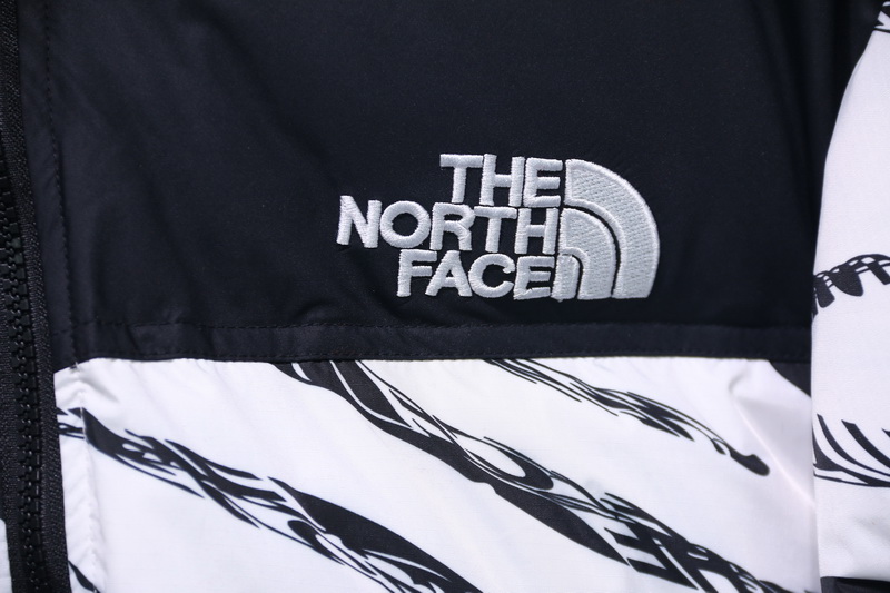 The North Face Zebra Logo Pattern Down Jacket 10 - www.kickbulk.org